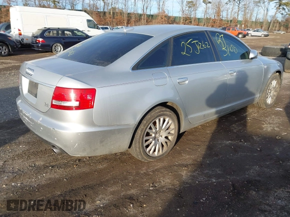 2006 Audi A6 with VIN WAUDG74FX6N073194, listed as a IAAI auction lot 41514491 with 999,999 mi miles. Bid and sale history available at carsss.com. Image 4.