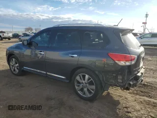 2013 Nissan Pathfinder SL with VIN 5N1AR2MM7DC666842, listed as a Copart auction lot 49865505 with 125,748 mi miles and Salvage Title. Bid and sale history available at carsss.com. Image 2.