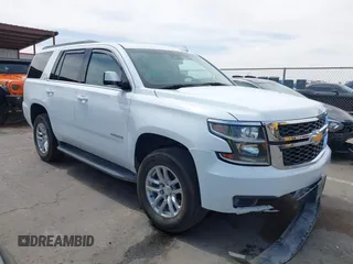 2018 Chevrolet Tahoe LT with VIN 1GNSKBKC6JR110772, listed as a IAAI auction lot 42342467 with 110,517 mi miles and . Bid and sale history available at DreamBid. Image 1.