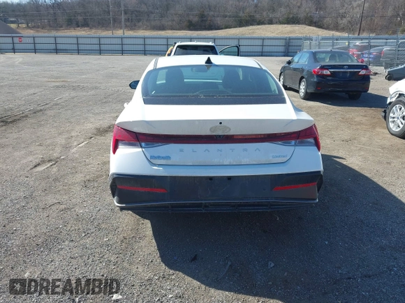2024 Hyundai Elantra Limited with VIN KMHLP4DGXRU779755, listed as a IAAI auction lot 41818642 with 11,288 mi miles and . Bid and sale history available at DreamBid. Image 17.