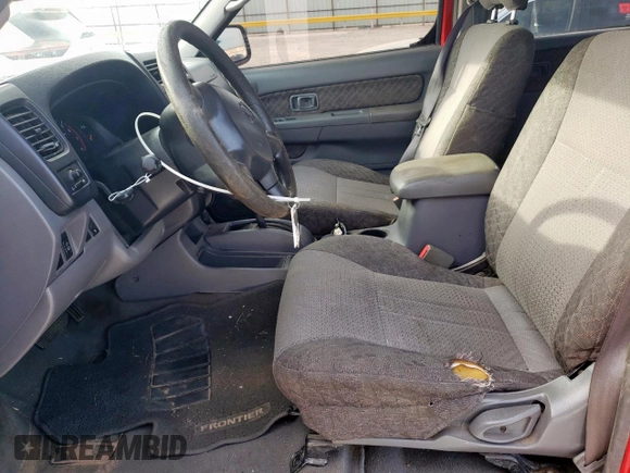 2001 Nissan Xterra XE with VIN 5N1ED28T81C514582, listed as a Copart auction lot 62754045 with 179,565 mi miles and Salvage title. Bid and sale history available at DreamBid. Image 7.