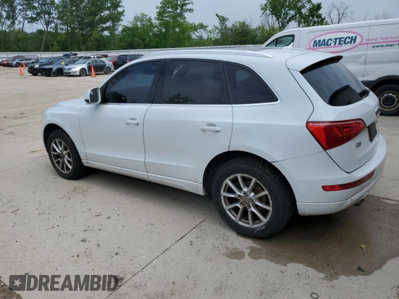 2012 Audi Q5 Premium Plus with VIN WA1LFAFP9CA048840, listed as a Copart auction lot 60731695 with 113,890 mi miles and Clean title. Bid and sale history available at DreamBid. Image 2.