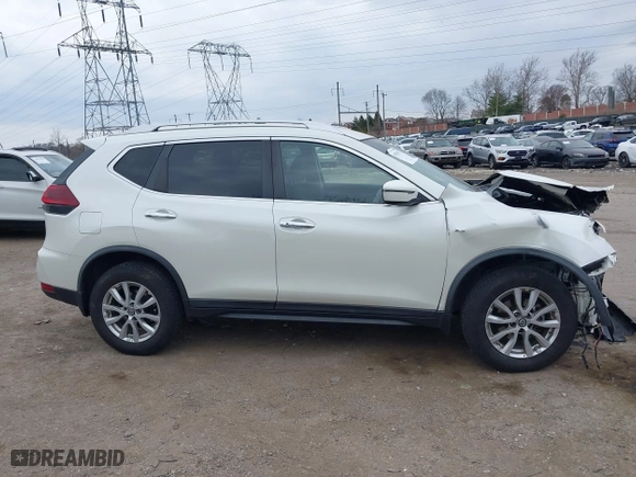 2020 Nissan Rogue SV with VIN KNMAT2MV7LP526019, listed as a IAAI auction lot 41910177 with 93,510 mi miles. Bid and sale history available at carsss.com. Image 14.