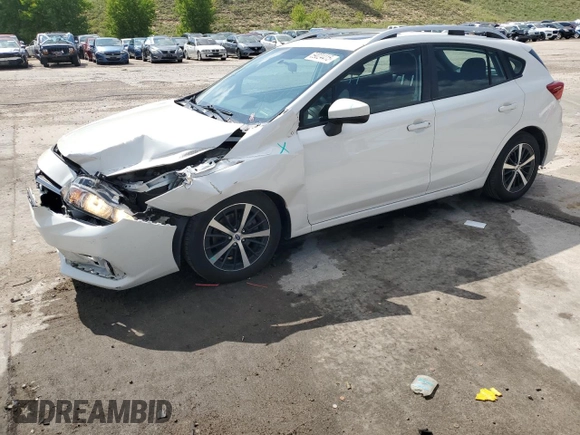 2022 Subaru Impreza Premium z VIN 4S3GTAD63N3710901, wystawiony jako Copart lot #59024415 z przebiegiem 111 525 mil mil oraz Szkoda całkowita • Salvage title. Historia ofert i sprzedaży dostępna na DreamBid. Obrazek 1.