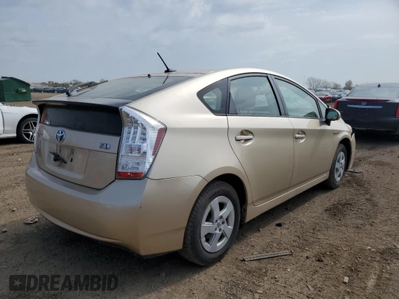 2011 Toyota Prius I with VIN JTDKN3DU8B1425469, listed as a Copart auction lot 54538205 with 149,303 mi miles and Salvage title. Bid and sale history available at DreamBid. Image 3.