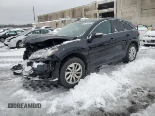 2017 Acura RDX with VIN 5J8TB3H39HL023215, listed as a Copart auction lot 41376155 with 49,459 mi miles and Salvage Title. Bid and sale history available at carsss.com. Image 1.