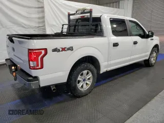 2017 Ford F-150 XL with VIN 1FTEW1E85HFC06836, listed as a Copart auction lot 53308595 with 133,447 mi miles and Clean Title. Bid and sale history available at carsss.com. Image 3.