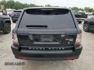 2010 Land Rover Range Rover Sport HSE Lux z VIN SALSK2D41AA228329, wystawiony jako Copart lot #58072555 z przebiegiem 126 147 mil mil oraz Szkoda całkowita • Salvage title. Historia ofert i sprzedaży dostępna na DreamBid. Obrazek 6.