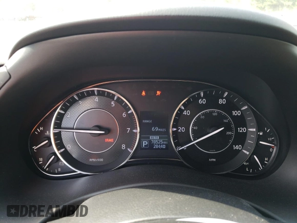 2019 Nissan Armada Platinum with VIN JN8AY2NEXK9759206, listed as a Copart auction lot 58602094 with 78,525 mi miles and Salvage Title. Bid and sale history available at carsss.com. Image 9.