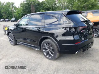 2023 Acura MDX w/A-Spec Package с VIN 5J8YE1H04PL037254, выставлен на аукционе Copart как лот 63385015 с пробегом 607 миль миль и Списание • Salvage title. История ставок и продаж доступна на DreamBid. Изображение 2.