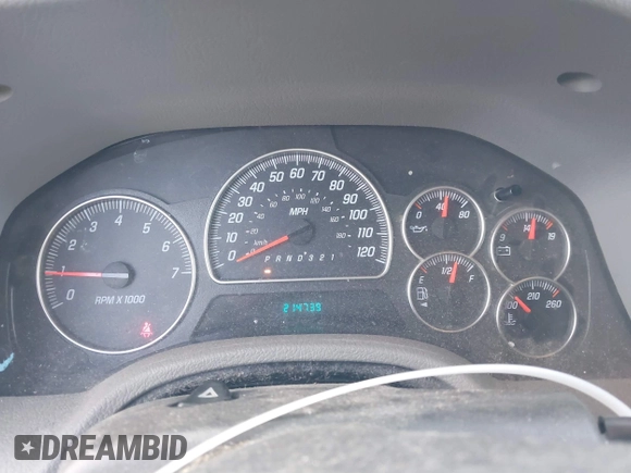 2008 GMC Envoy SLE2 with VIN 1GKDT13S682120370, listed as a IAAI auction lot 41653263 with 214,739 mi miles. Bid and sale history available at carsss.com. Image 7.