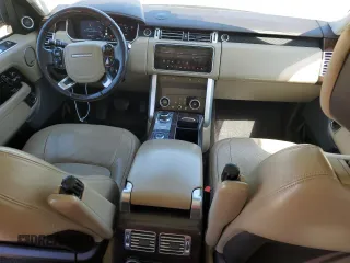 2019 Land Rover Range Rover with VIN SALGS2RE9KA520996, listed as a Copart auction lot 50520845 with 108,261 mi miles and Salvage title. Bid and sale history available at DreamBid. Image 8.
