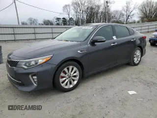2018 Kia Optima SX with VIN 5XXGW4L25JG199774, listed as a Copart auction lot 48370255 with Not provided miles and Salvage title. Bid and sale history available at DreamBid. Image 1.