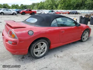 2003 Mitsubishi Eclipse GT with VIN 4A3AE55H63E116034, listed as a Copart auction lot 65481934 with 0 mi miles and Salvage Title. Bid and sale history available at carsss.com. Image 3.