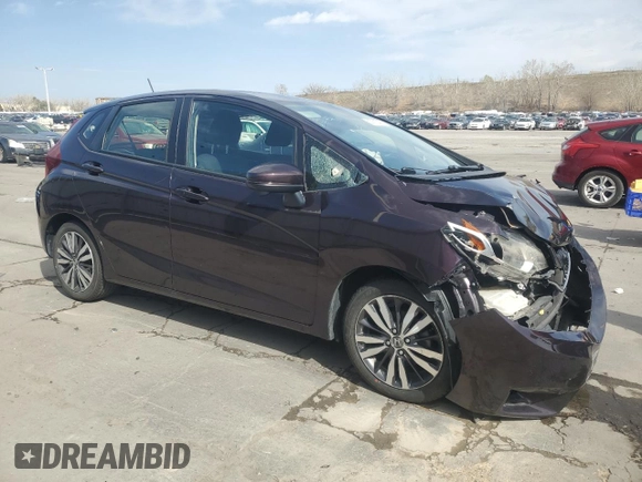 2016 Honda Fit EX with VIN JHMGK5H78GX042990, listed as a Copart auction lot 52701545 with 62,046 mi miles and Salvage Title. Bid and sale history available at DreamBid. Image 4.