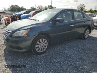 2015 Nissan Sentra SV with VIN 3N1AB7AP6FY357204, listed as a Copart auction lot 54585265 with 83,703 mi miles and Salvage Title. Bid and sale history available at DreamBid. Image 1.