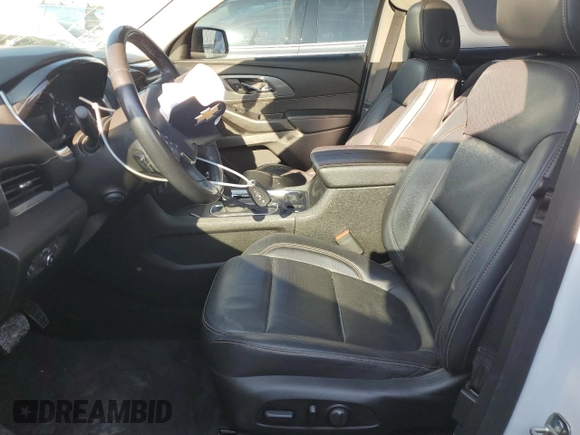 2020 Chevrolet Traverse Premier with VIN 1GNERKKW9LJ115307, listed as a Copart auction lot 55606225 with 70,847 mi miles and Salvage title. Bid and sale history available at DreamBid. Image 7.