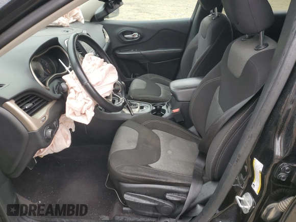 2016 Jeep Cherokee Altitude with VIN 1C4PJMAS6GW321938, listed as a Copart auction lot 86508344 with Not provided miles and Salvage title. Bid and sale history available at DreamBid. Image 7.
