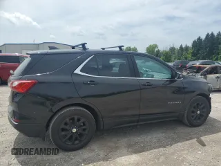 2018 Chevrolet Equinox LT with VIN 2GNAXJEV3J6329950, listed as a Copart auction lot 64434345 with 110,064 mi miles and Salvage title. Bid and sale history available at DreamBid. Image 3.
