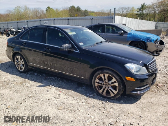 2012 Mercedes-Benz C-Class C 300 Sport with VIN WDDGF8BB7CA654122, listed as a Copart auction lot 54969875 with 163,242 mi miles and Clean Title. Bid and sale history available at carsss.com. Image 4.