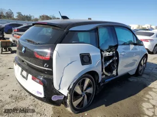 2019 BMW i3 with VIN WBY8P2C5XK7E02590, listed as a Copart auction lot 47802683 with 28,398 mi miles. Bid and sale history available at carsss.com. Image 3.