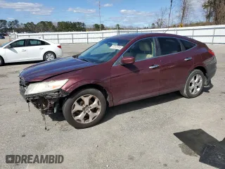 2012 Honda Crosstour EX-L with VIN 5J6TF2H59CL009915, listed as a Copart auction lot 47315765 with 211,952 mi miles and Salvage Title. Bid and sale history available at carsss.com. Image 1.