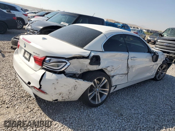 2018 BMW 4 Series 430i xDrive with VIN WBA4Z3C58JEC55774, listed as a Copart auction lot 69888534 with 117,995 mi miles and Salvage Title. Bid and sale history available at DreamBid. Image 3.