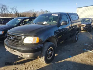 2002 Ford F-150 XL with VIN 1FTRF18232NA58109, listed as a Copart auction lot 88929065 with 148,228 mi miles and Salvage title. Bid and sale history available at DreamBid. Image 1.