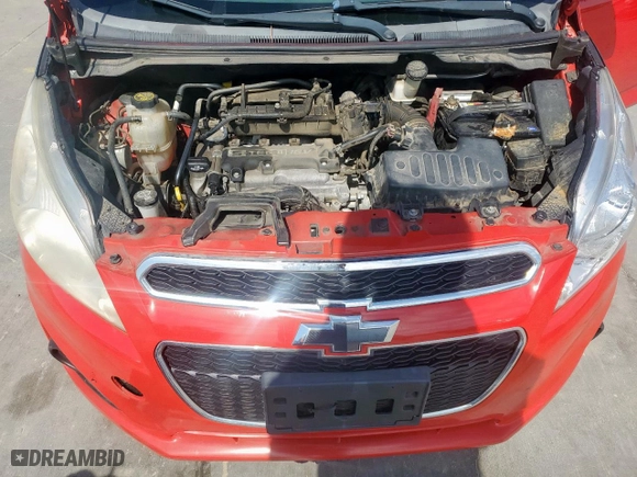 2014 Chevrolet Spark LT with VIN KL8CD6S96EC468149, listed as a Copart auction lot 46687625 with 118,469 mi miles and Salvage Title. Bid and sale history available at carsss.com. Image 11.