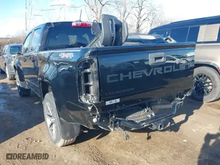 2021 Chevrolet Colorado 4WD Work Truck with VIN 1GCGTBEN7M1201304, listed as a IAAI auction lot 41728742 with 30,703 mi miles. Bid and sale history available at carsss.com. Image 3.