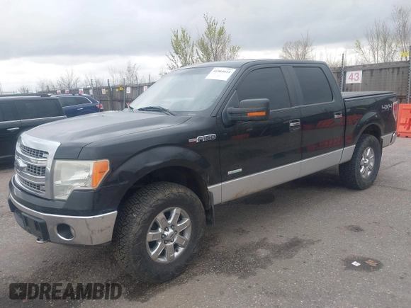 2014 Ford F-150 XL with VIN 1FTFW1ET5EFC27691, listed as a IAAI auction lot 41964611 with 155,816 mi miles and . Bid and sale history available at DreamBid. Image 17.