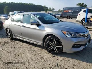 2016 Honda Accord Sport с VIN 1HGCR2F57GA133331, выставлен на аукционе Copart как лот 61716265 с пробегом 64 216 миль миль и Списание • Salvage title. История ставок и продаж доступна на DreamBid. Изображение 4.