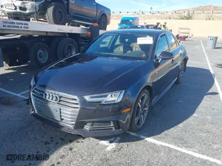 2018 Audi A4 Premium Plus with VIN WAUENAF41JN004776, listed as a IAAI auction lot 41410230 with NaN miles. Bid and sale history available at carsss.com. Image 18.