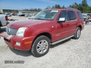 2010 Mercury Mountaineer Premier z VIN 4M2EN3JE8AUJ01116, wystawiony jako Copart lot #50090185 z przebiegiem 138 616 mil mil oraz Szkoda całkowita • Salvage title. Historia ofert i sprzedaży dostępna na DreamBid. Obrazek 1.