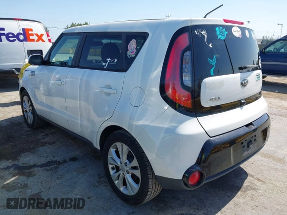 2016 Kia Soul + z VIN KNDJP3A51G7238839, wystawiony jako IAAI lot #42486612 z przebiegiem 95 262 mil mil oraz . Historia ofert i sprzedaży dostępna na DreamBid. Obrazek 3.
