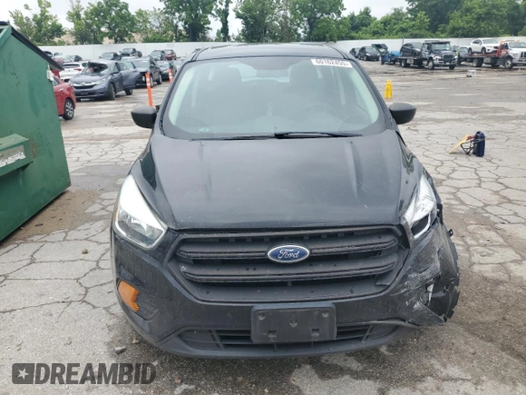 2017 Ford Escape S with VIN 1FMCU0F75HUB71106, listed as a Copart auction lot 60162455 with 61,645 mi miles and Salvage title. Bid and sale history available at DreamBid. Image 5.