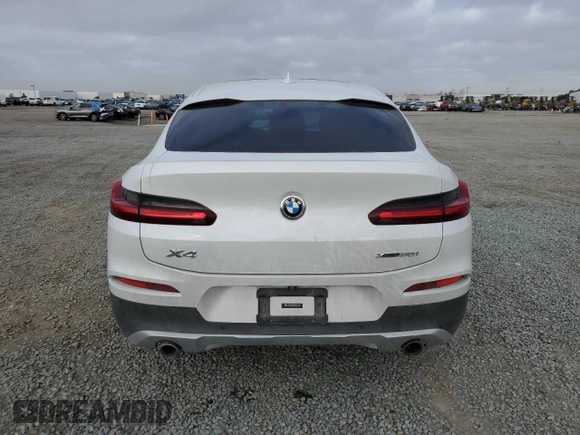 2019 BMW X4 xDrive30i with VIN 5UXUJ3C54KLG55997, listed as a Copart auction lot 47662375 with Not provided miles and Salvage title. Bid and sale history available at DreamBid. Image 6.
