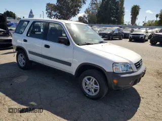 1999 Honda CR-V LX with VIN JHLRD2849XC005689, listed as a Copart auction lot 46265125 with 183,924 mi miles and Salvage Title. Bid and sale history available at carsss.com. Image 4.