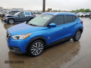 2021 Nissan Kicks SV with VIN 3N1CP5CV1ML478923, listed as a Copart auction lot 51382845 with 104,528 mi miles and Clean Title. Bid and sale history available at carsss.com. Image 1.