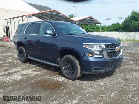 2019 Chevrolet Tahoe Commercial z VIN 1GNLCDEC1KR218436, wystawiony jako IAAI lot #42286365 z przebiegiem 119 981 mil mil oraz . Historia ofert i sprzedaży dostępna na DreamBid. Obrazek 1.
