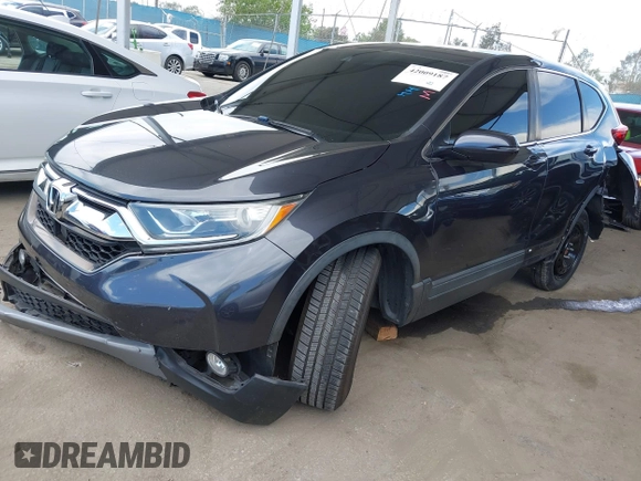 2019 Honda CR-V EX with VIN 5J6RW1H53KA031097, listed as a IAAI auction lot 42009187 with 115,701 mi miles. Bid and sale history available at carsss.com. Image 19.