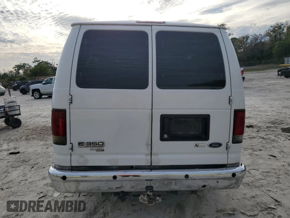 2013 Ford Econoline Passenger XL with VIN 1FBSS3BLXDDA19833, listed as a Copart auction lot 54133245 with 224,074 mi miles and Non repairable. Bid and sale history available at DreamBid. Image 6.