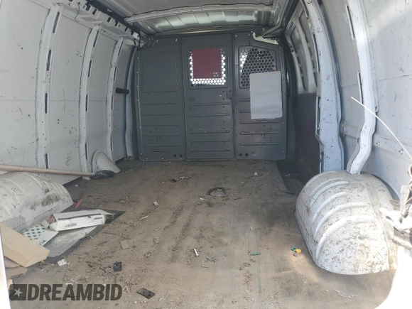 2010 Chevrolet Express Cargo with VIN 1GCZGFBA5A1162729, listed as a Copart auction lot 45866105 with Not provided miles and Salvage title. Bid and sale history available at DreamBid. Image 10.