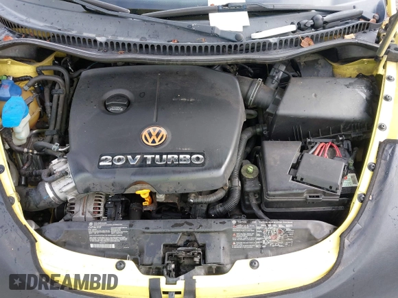 2003 Volkswagen Beetle GLX z VIN 3VWDD21C83M428634, wystawiony jako IAAI lot #42418633 z przebiegiem 188 472 mil mil oraz . Historia ofert i sprzedaży dostępna na DreamBid. Obrazek 10.