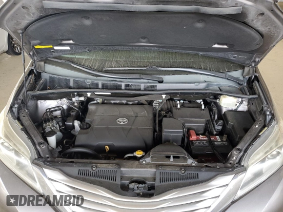 2015 Toyota Sienna Ltd with VIN 5TDDK3DC7FS127013, listed as a Copart auction lot 48323475 with 54,539 mi miles and Salvage Title. Bid and sale history available at carsss.com. Image 12.