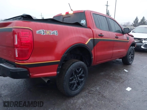2022 Ford Ranger XL with VIN 1FTER4FH9NLD44108, listed as a IAAI auction lot 41117761 with 44,729 mi miles. Bid and sale history available at carsss.com. Image 4.