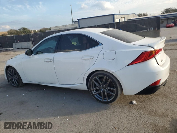 2018 Lexus IS 350 z VIN JTHCZ1D21J5015257, wystawiony jako Copart lot #44171435 z przebiegiem 56 695 mil mil oraz Szkody całkowita. Historia ofert i sprzedaży dostępna na DreamBid. Obrazek 2.