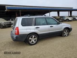 2003 Subaru Forester X with VIN JF1SG63643H733140, listed as a Copart auction lot 43402255 with 256,942 mi miles and Salvage Title. Bid and sale history available at carsss.com. Image 3.