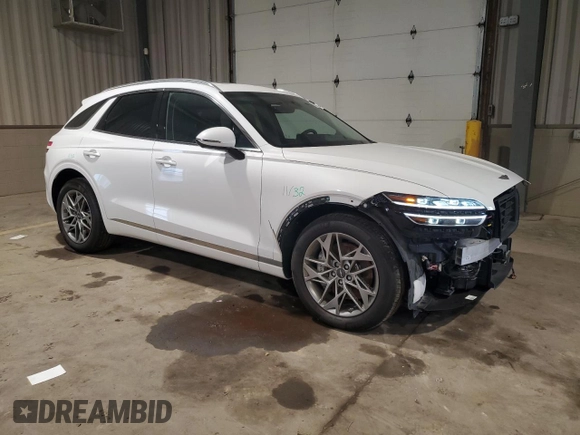 2024 Genesis GV70 2.5T with VIN 5NMMADTBXRH007473, listed as a Copart auction lot 65153955 with 11,994 mi miles and Salvage title. Bid and sale history available at DreamBid. Image 4.