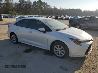 2022 Toyota Corolla LE with VIN 5YFEPMAE6NP295654, listed as a Copart auction lot 43652165 with 43,091 mi miles and Salvage Title. Bid and sale history available at carsss.com. Image 4.
